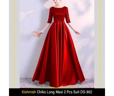 Kishmish Chiko Long Maxi 2 Pcs Suit DS-902 Kishmish Chiko Long Maxi 2 Pcs Suit DS-902